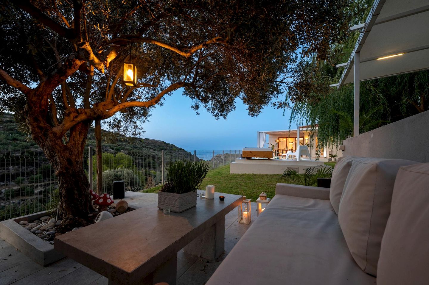 Serene Secluded Villa with Swimming Pool in Rethymno, Crete