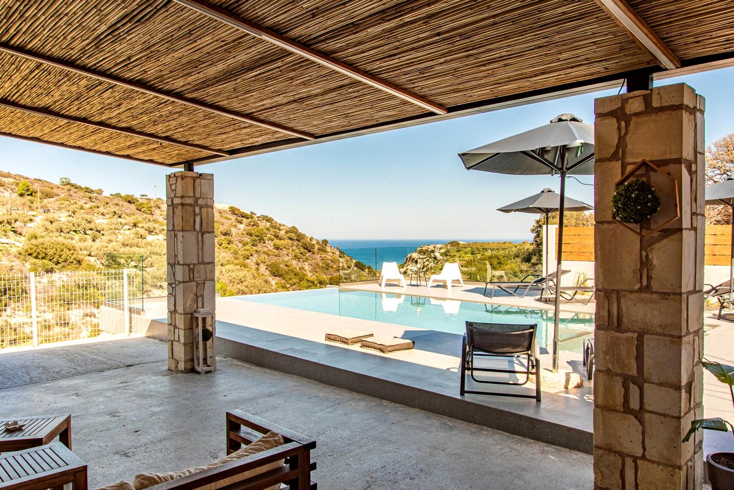Sensational Cottage with Stunning Views and Swimming Pool in Rethymno, Crete