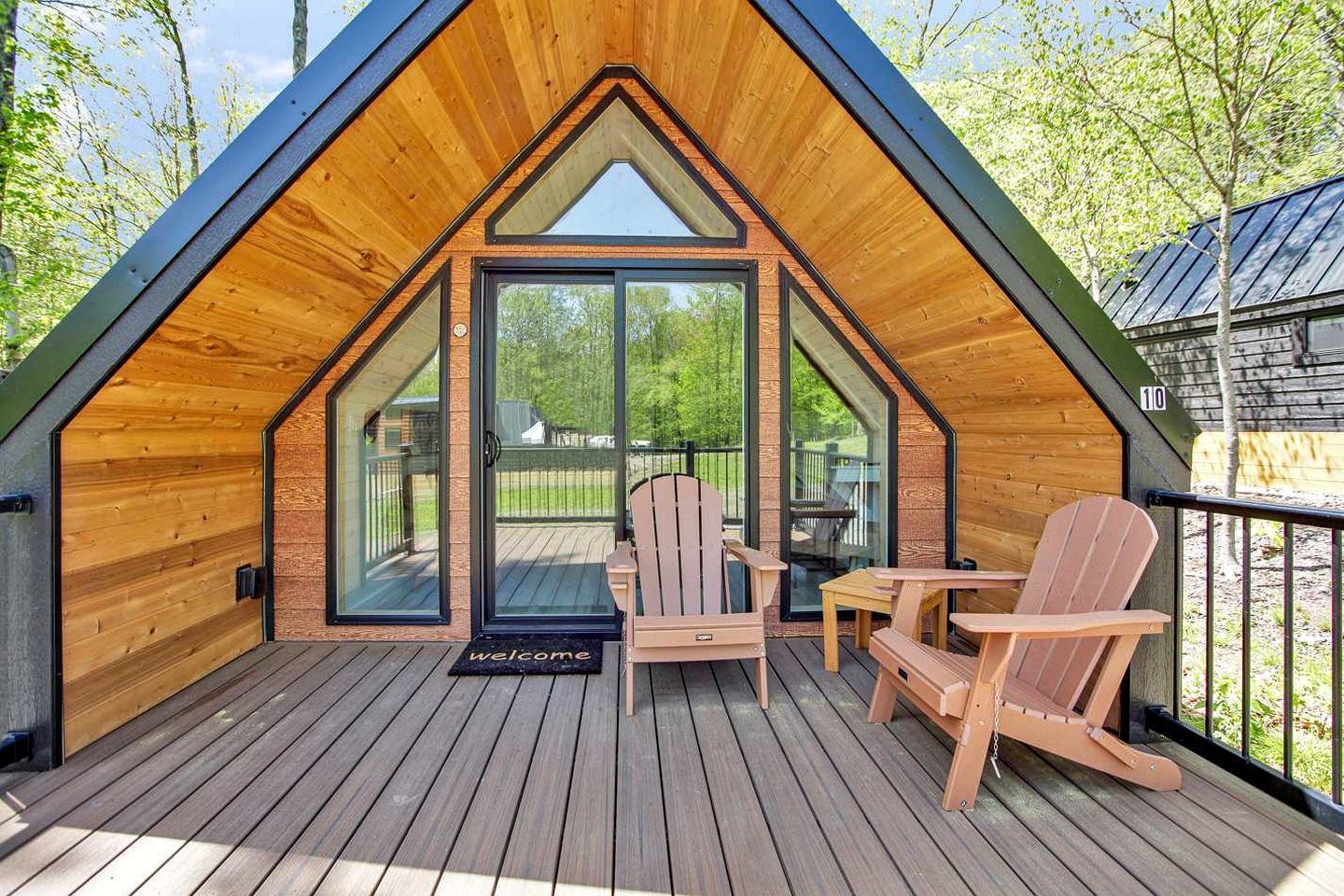 Gorgeous Modern Tiny House on an Incredible Campground for a Unique Getaway near Wellsboro, Pennsylvania