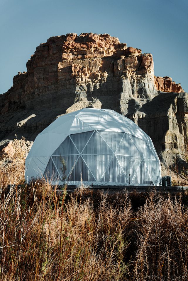 Experience Luxury Underneath the Stars: Geodesic Dome Near Capitol Reef National Park, UT