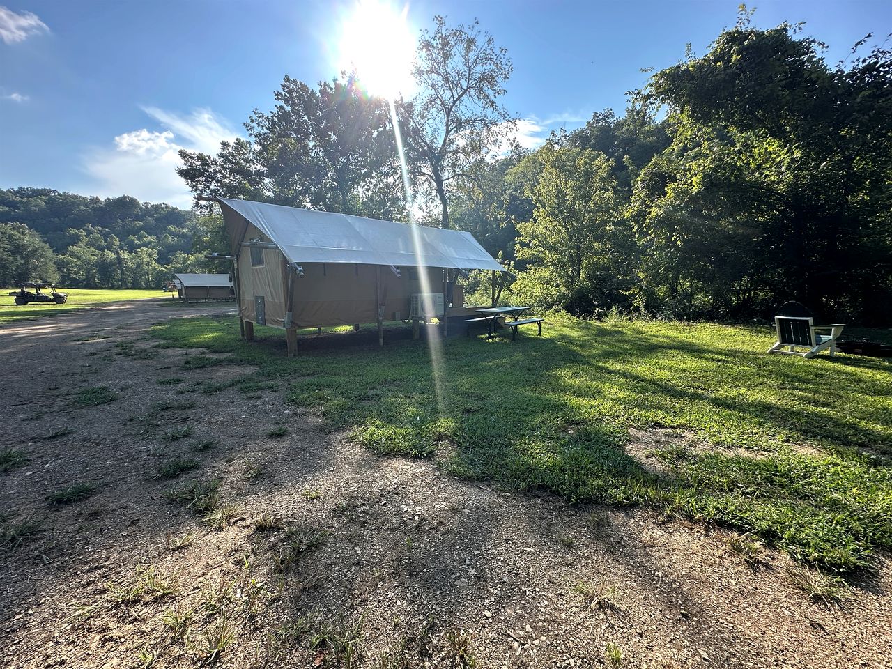Splendid Safari Tent Sanctuary near Smoky Mountains in Tennessee