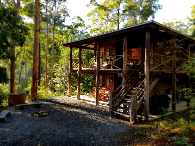 Outside of Barrington Tops accommodation