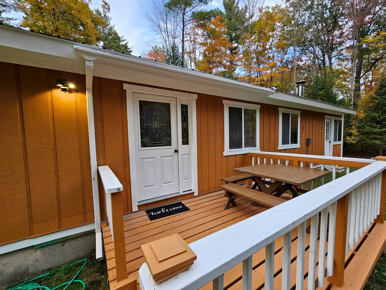 Beautiful Cozy Cabin with Hot Tub and Fire Pit near Haverhill, New Hampshire