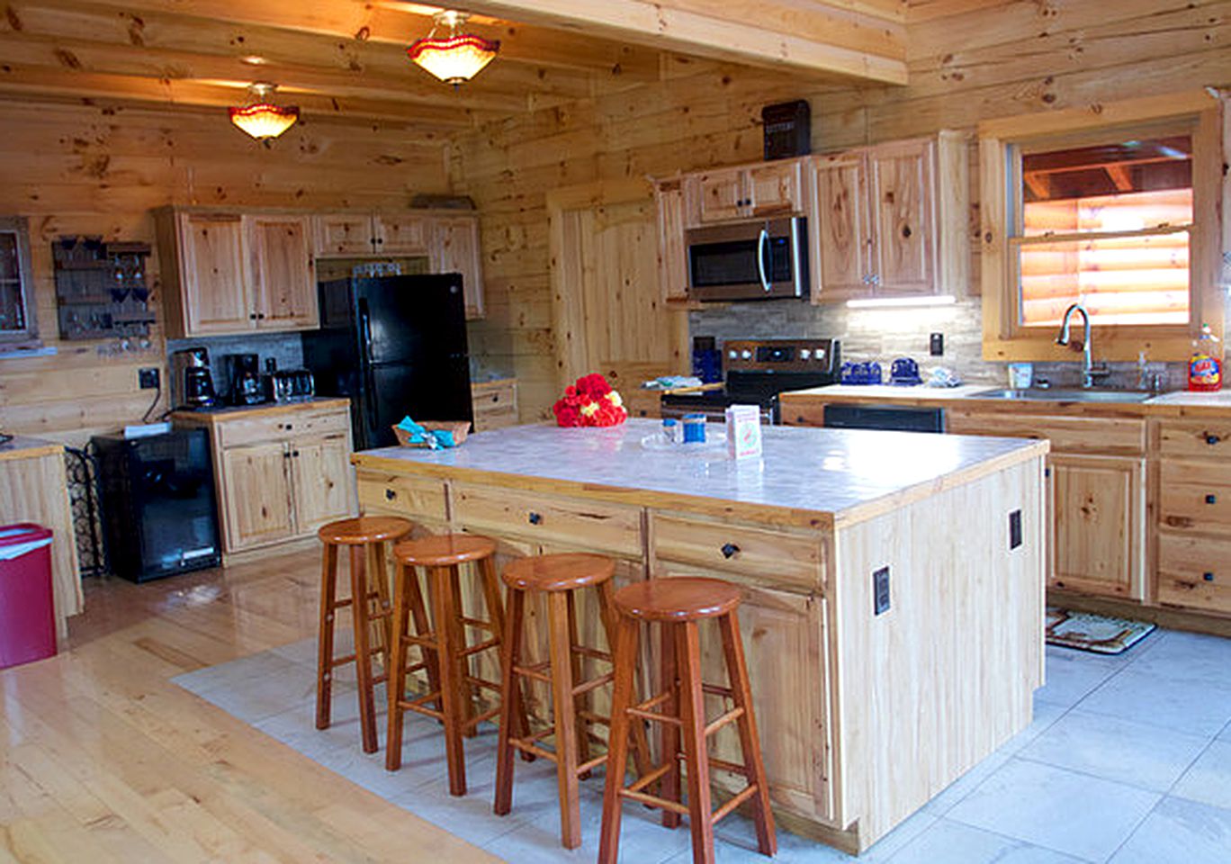 Gorgeous Log Cabin Rental near the Blue Ridge Mountains in Dobson, North Carolina