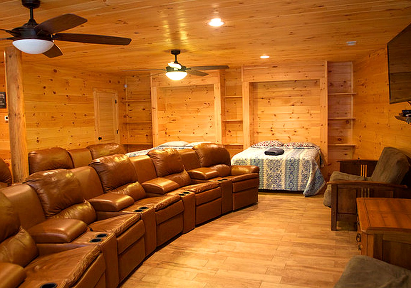 Gorgeous Log Cabin Rental near the Blue Ridge Mountains in Dobson, North Carolina