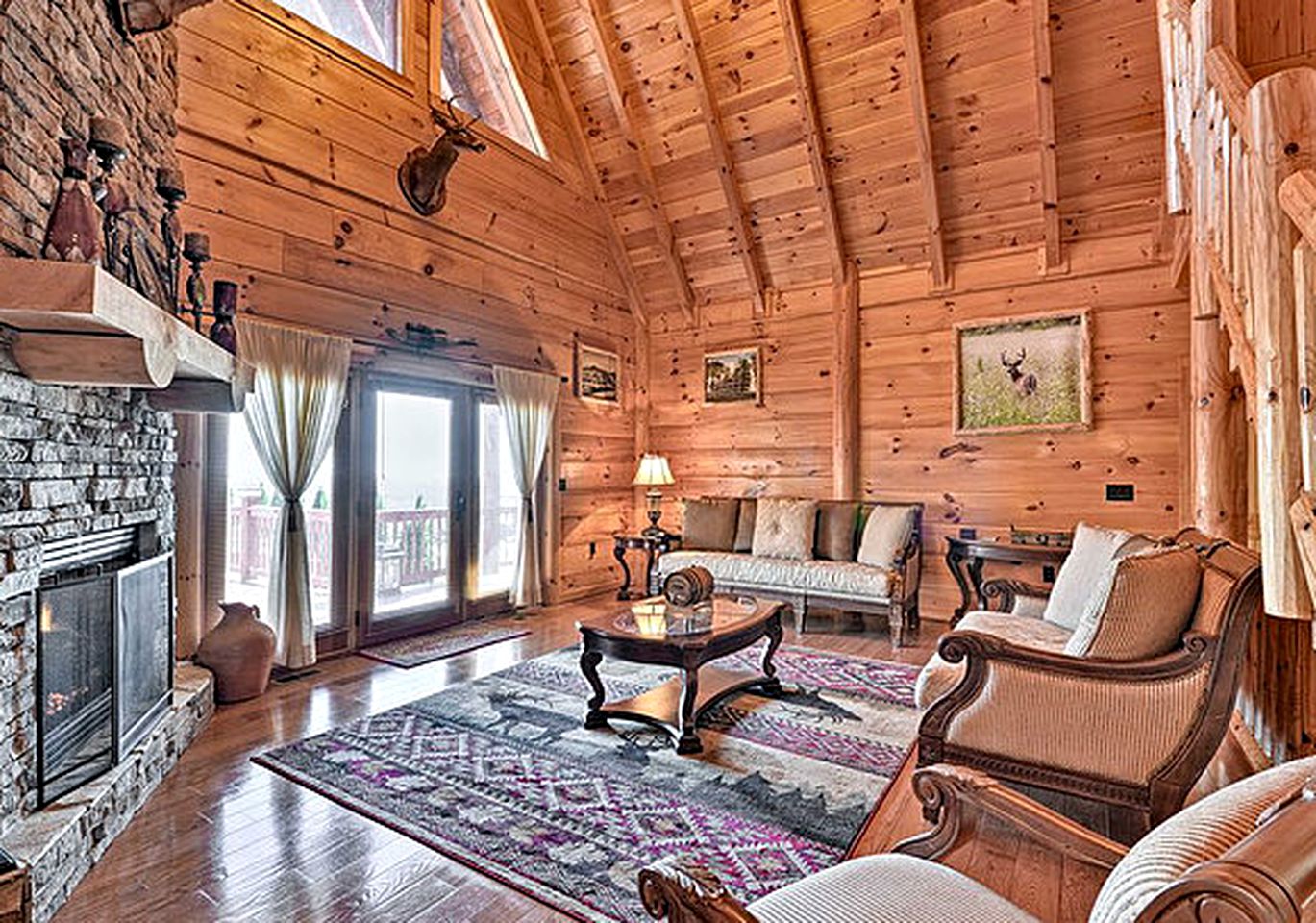 Stunning Cabin Rental in the Blue Ridge Mountains of Dobson, North Carolina