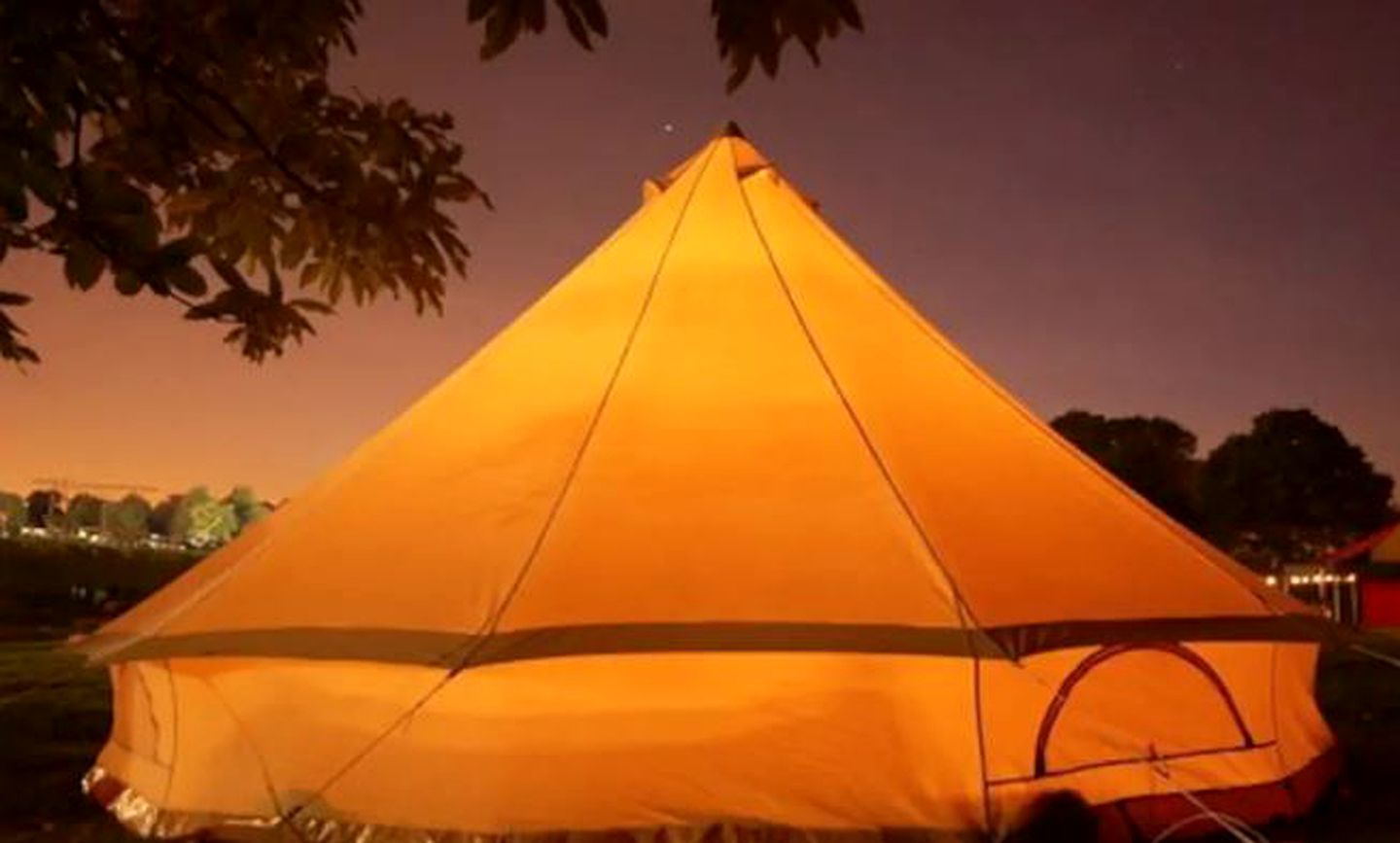 Secluded Bell Tent Rental for a Getaway in the Countryside near Syracuse, Sicily