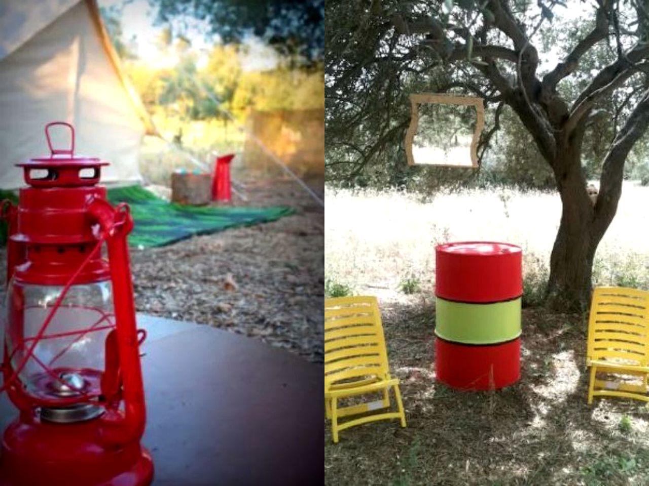 Secluded Bell Tent Rental for a Getaway in the Countryside near Syracuse, Sicily