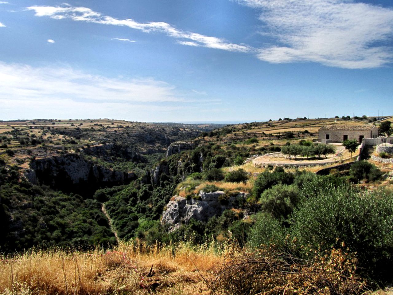 Luxury Cottage Rental for Groups near Cava Ispica Nature Reserve in Sicily, Italy