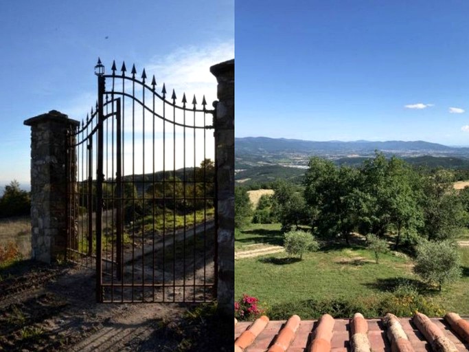 Villas (Arezzo, Tuscany, Italy)