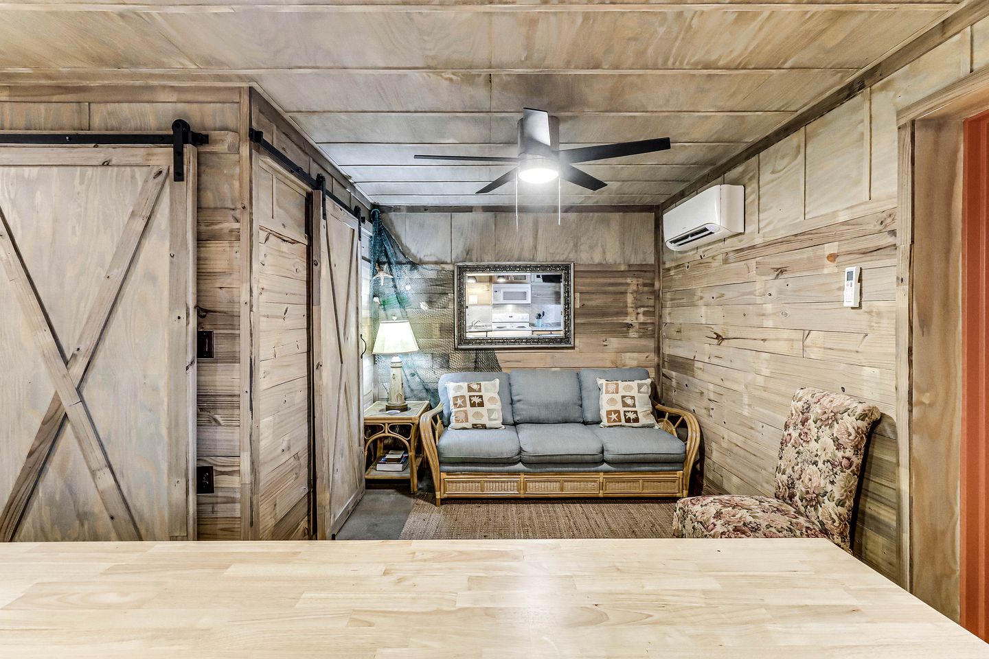 Amazing Container Cabin with Fire Pit Incredible for Water Activities in Rockport, Texas