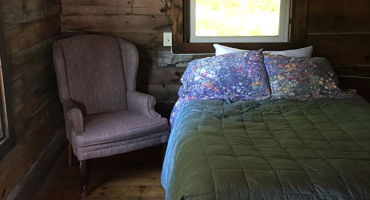 Rustic Cabin on Sturdivant Island with Views of Casco Bay in Falmouth, Maine