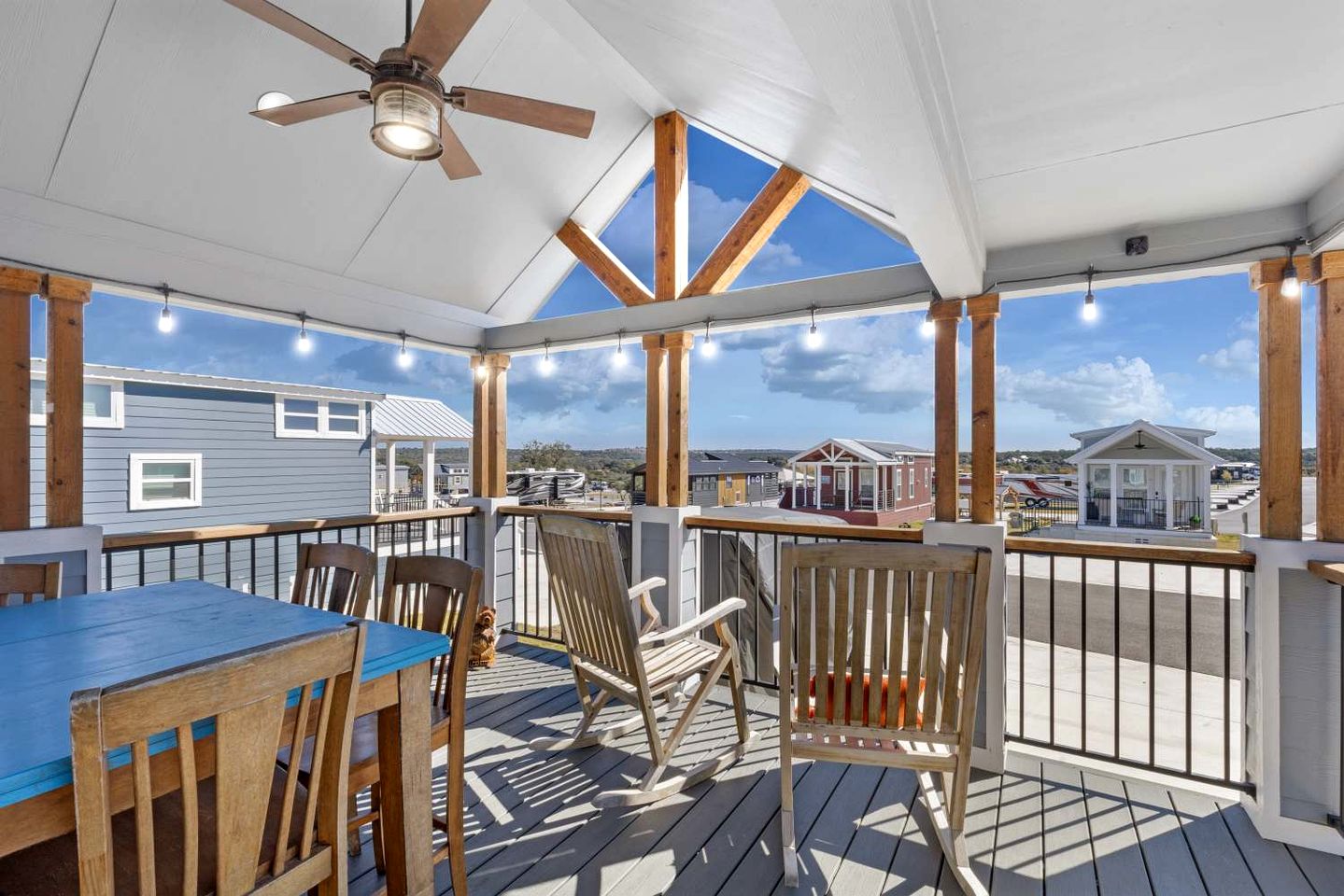 Spacious and Inviting Tiny Home Retreat with Resort-Style Pool and Amenities Near Fredericksburg, TX