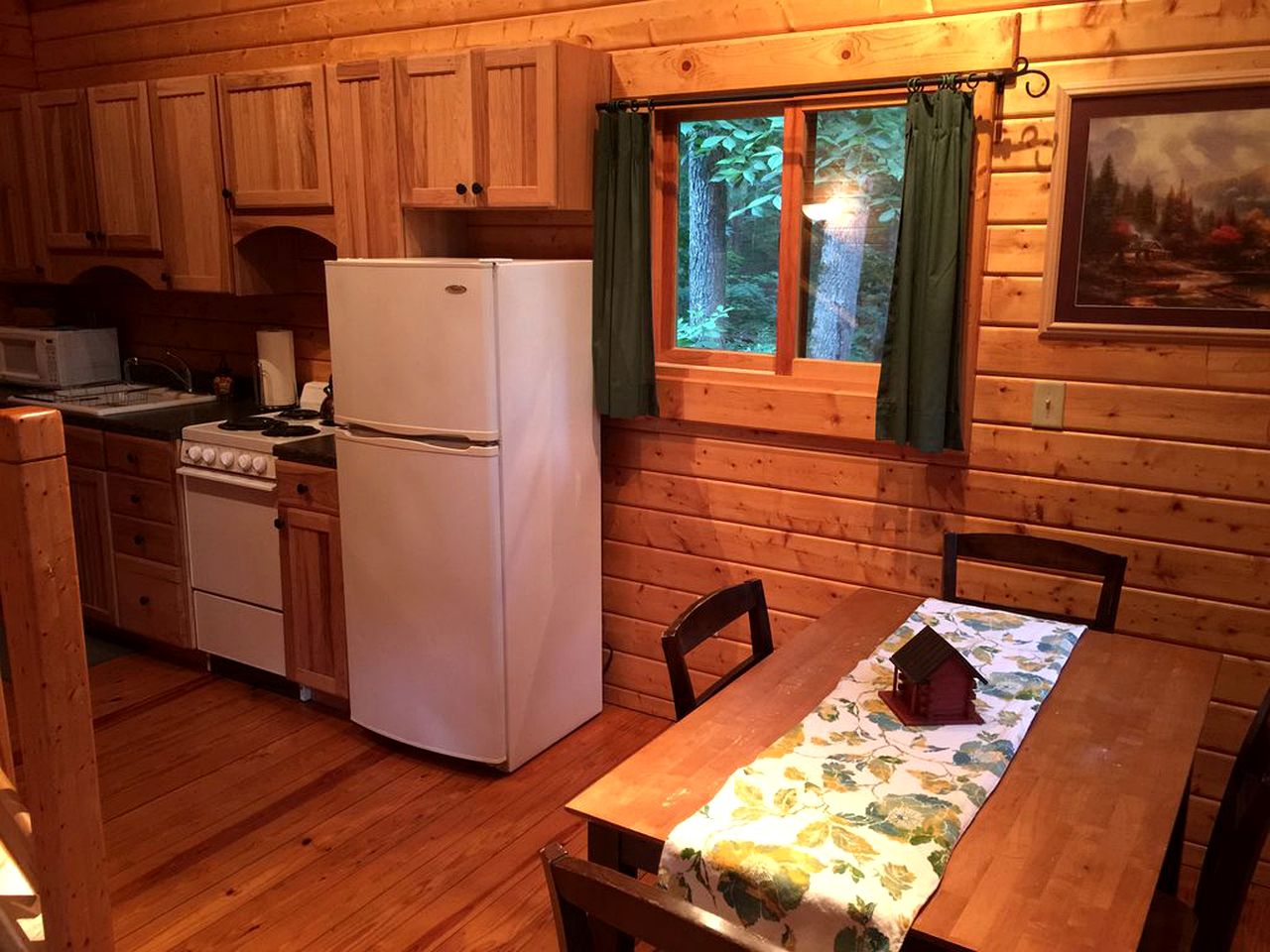 Charming Cabin Rental Surrounded by Three Wooded Acres next to the Shenandoah River, Victoria