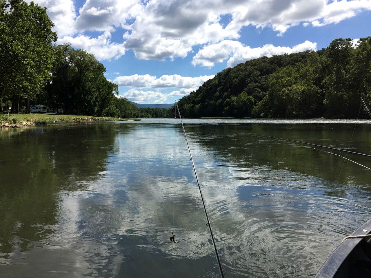 Charming Cabin Rental Surrounded by Three Wooded Acres next to the Shenandoah River, Victoria