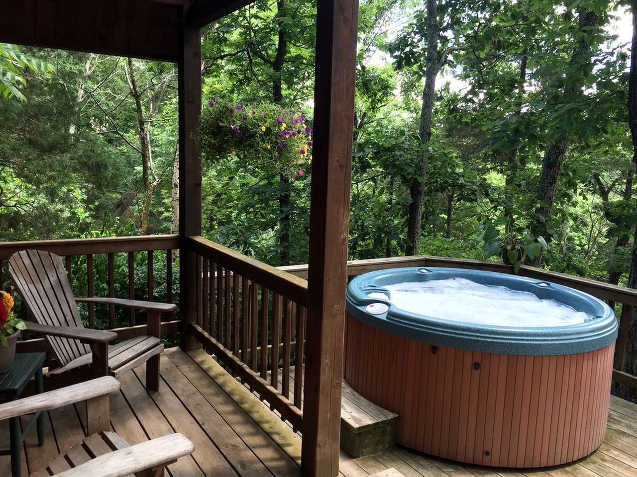 Charming Cabin Rental Surrounded by Three Wooded Acres next to the Shenandoah River, Victoria