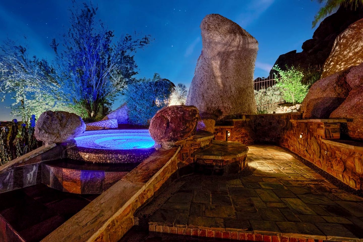 Desert Oasis with Jacuzzi and Pool on Black Mountain in Cave Creek, Arizona