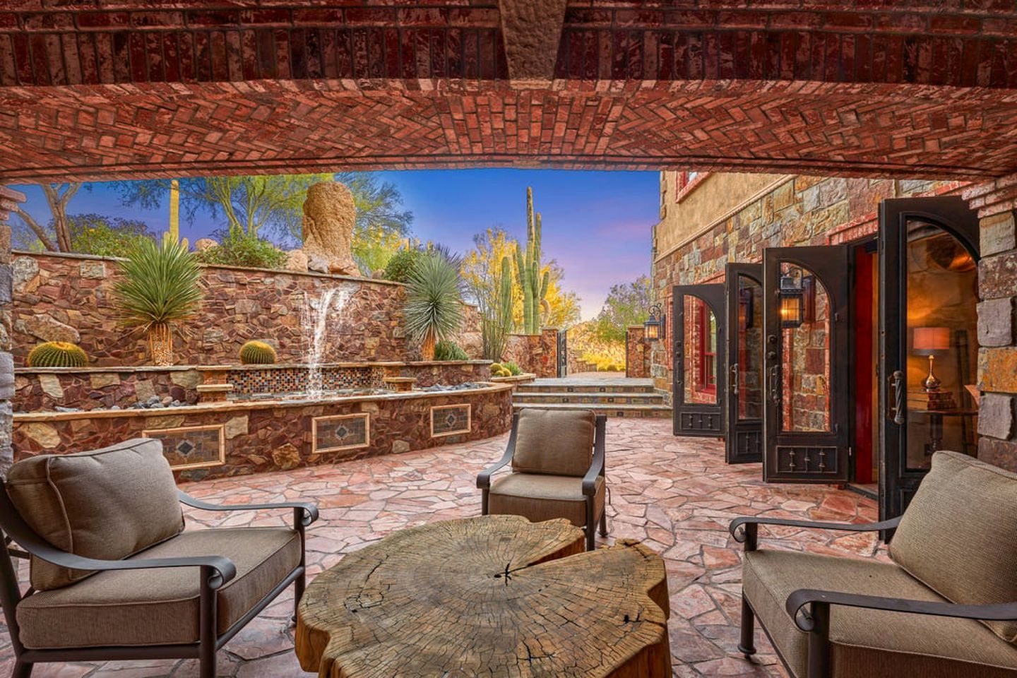Desert Oasis with Jacuzzi and Pool on Black Mountain in Cave Creek, Arizona
