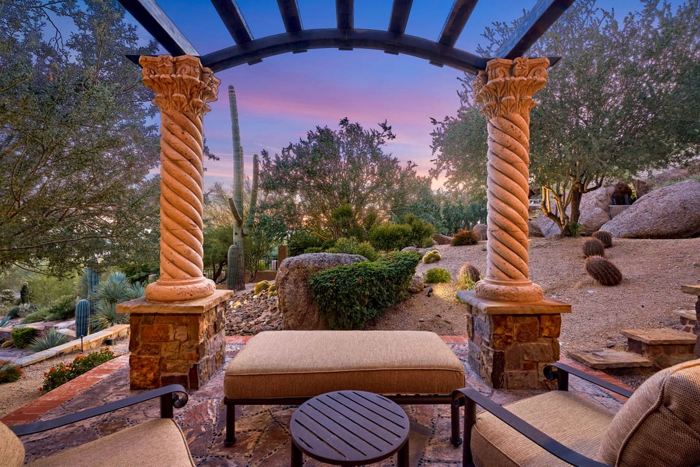 Desert Oasis with Jacuzzi and Pool on Black Mountain in Cave Creek, Arizona