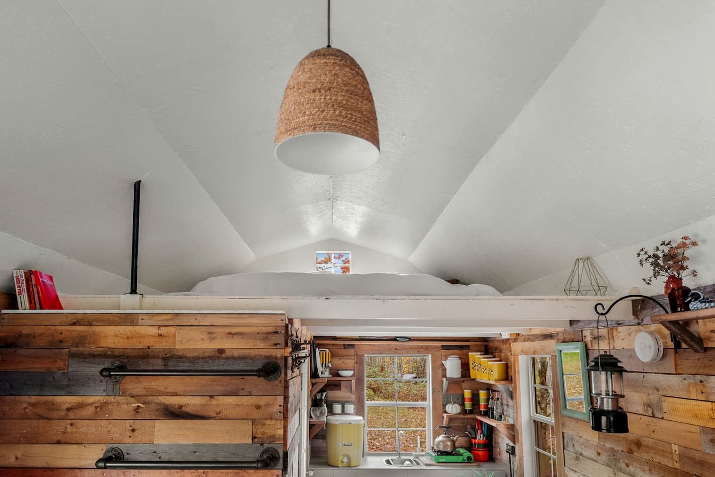 Off-Grid Tiny Cabin Retreat with Fire Pit & Forest Views in Bovina, New York