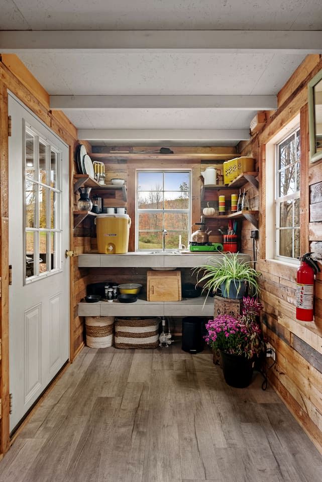 Off-Grid Tiny Cabin Retreat with Fire Pit & Forest Views in Bovina, New York