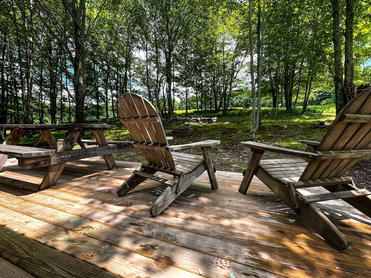 Off-Grid Tiny Cabin Retreat with Fire Pit & Forest Views in Bovina, New York