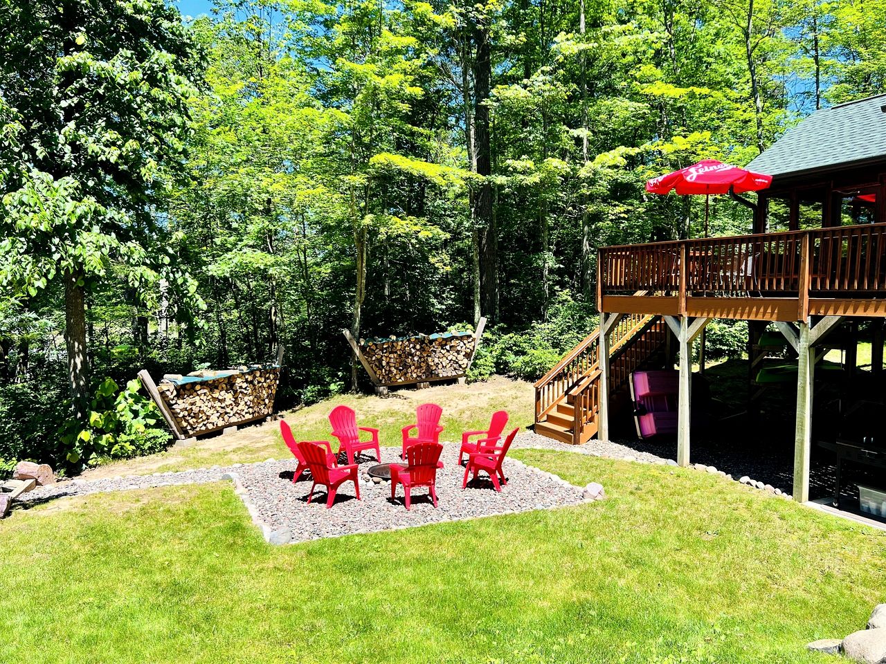 Cozy Lakefront Retreat with Game Room, Outdoor Living and Dock in Wisconsin