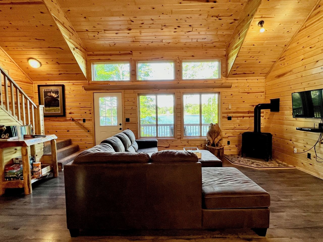 Cozy Lakefront Retreat with Game Room, Outdoor Living and Dock in Wisconsin