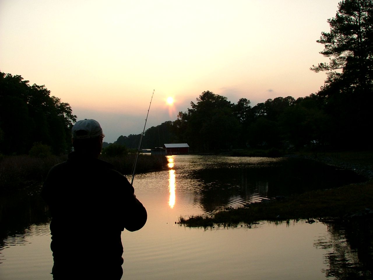 Waterfront Cottage with Private Beach on Tennessee River in Guntersville, Alabama