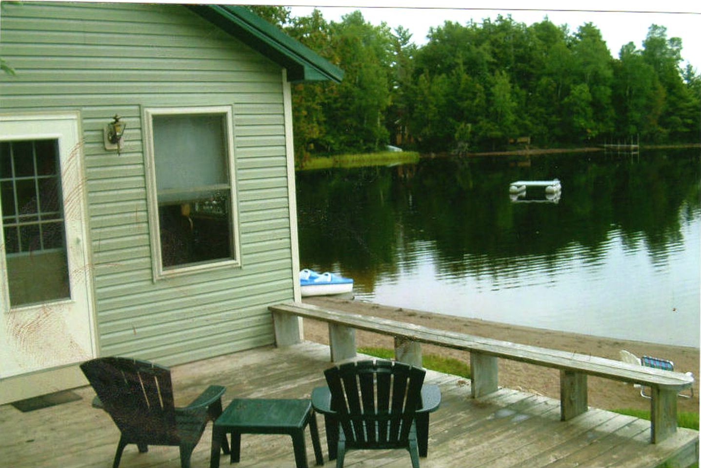 Fun Beachfront Cabin on Lake Resort in Presque Isle, Wisconsin