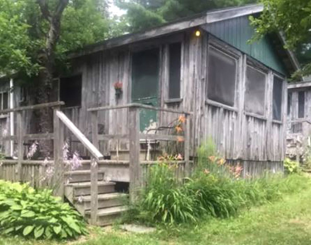 Gorgeous Vacation Rentals Perched Along the Shores of Graham Lake, Maine