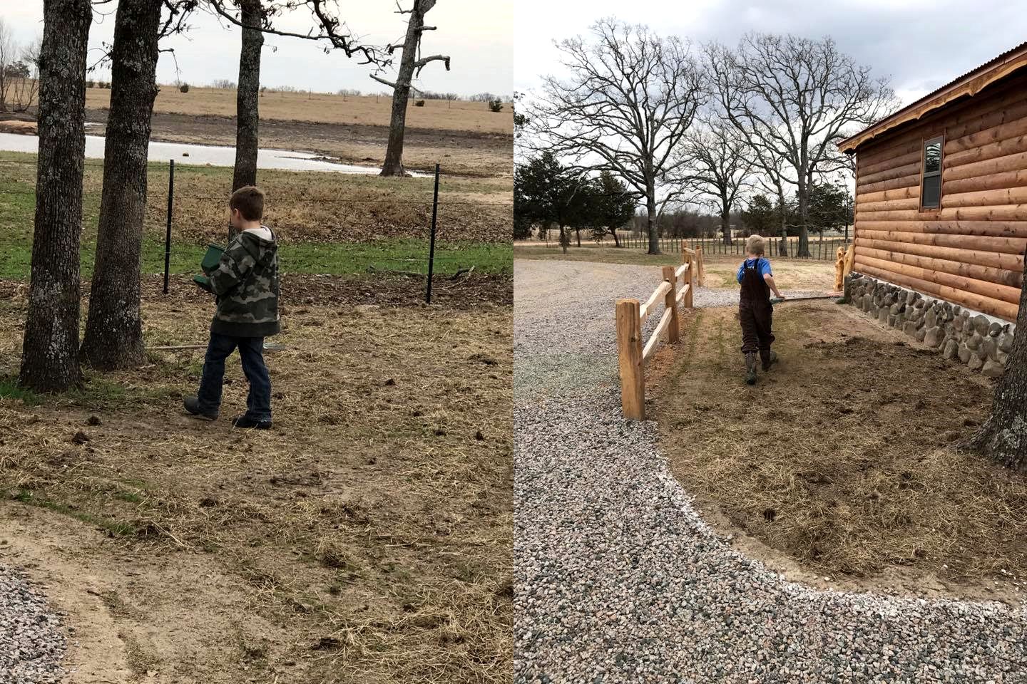 Secluded Log Cabin with Amazing Views in Tishomingo, Oklahoma