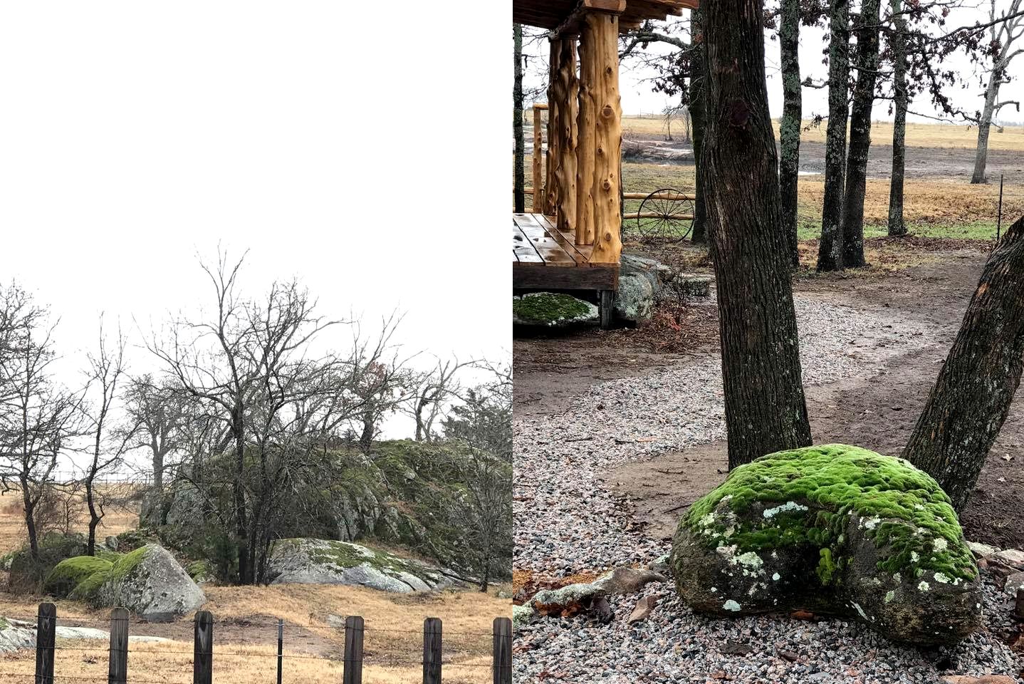 Secluded Log Cabin with Amazing Views in Tishomingo, Oklahoma