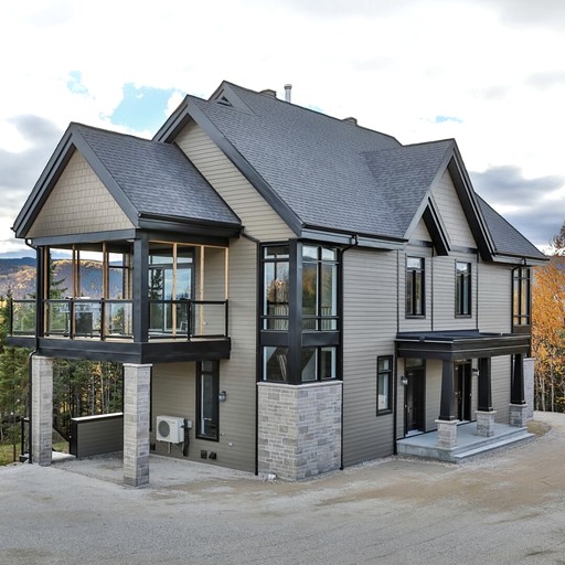 Impressive Cottage with Games, Barbecue and Hot-tub in Petite-Rivière-Saint-François, Quebec