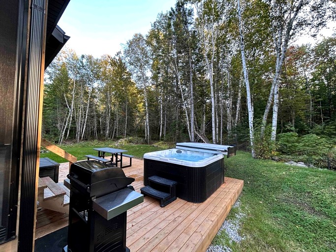 Cabins (Canada, Baie Saint Paul, Quebec)