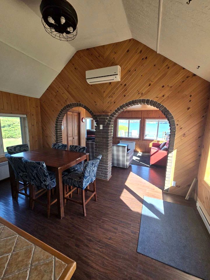 Peaceful Waterfront Chalet with Private Dock and Mountain Views near Chénéville, QC