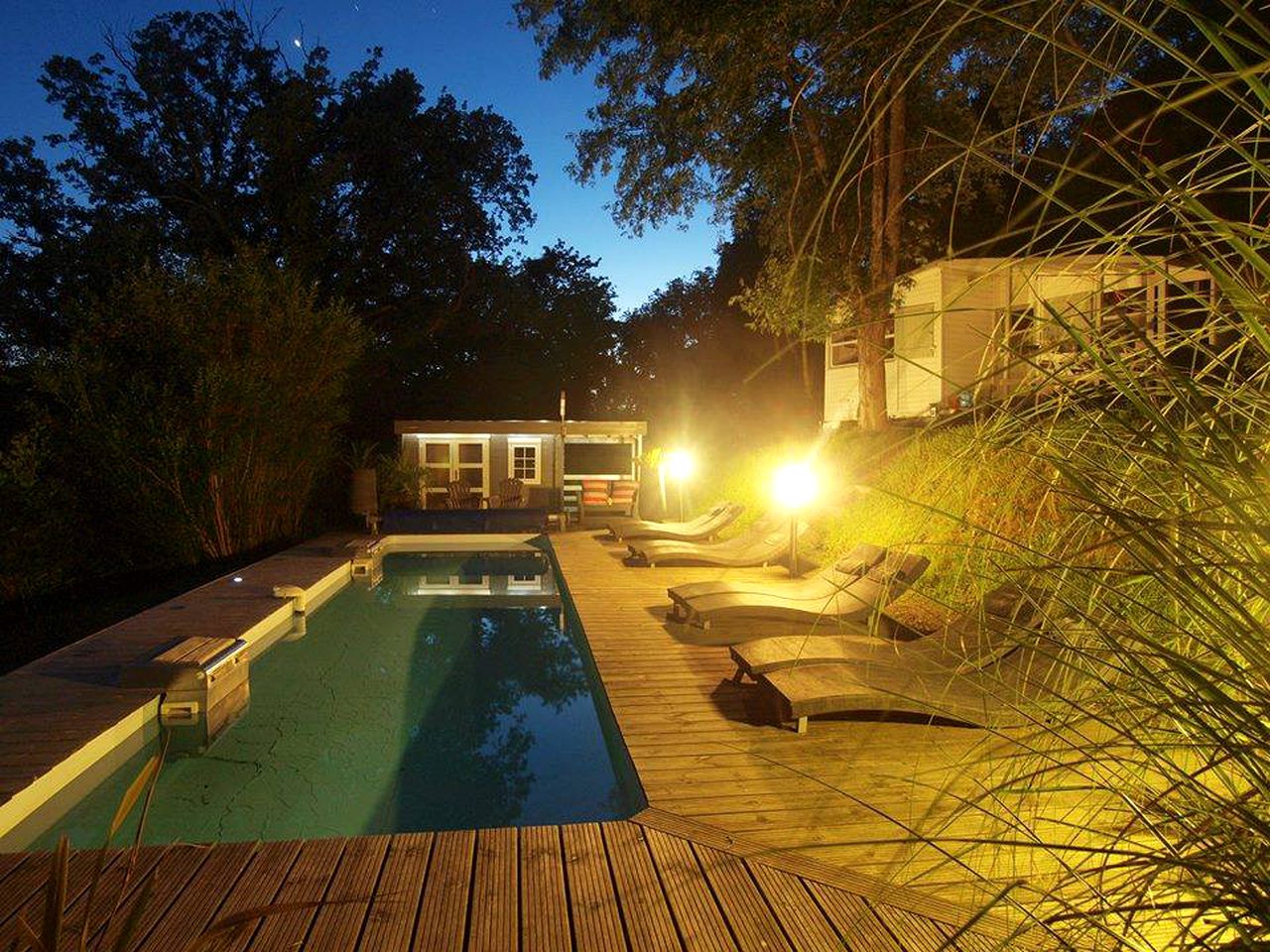 Charming Vacation Rental with a Shared Pool near Biarritz, South-West France