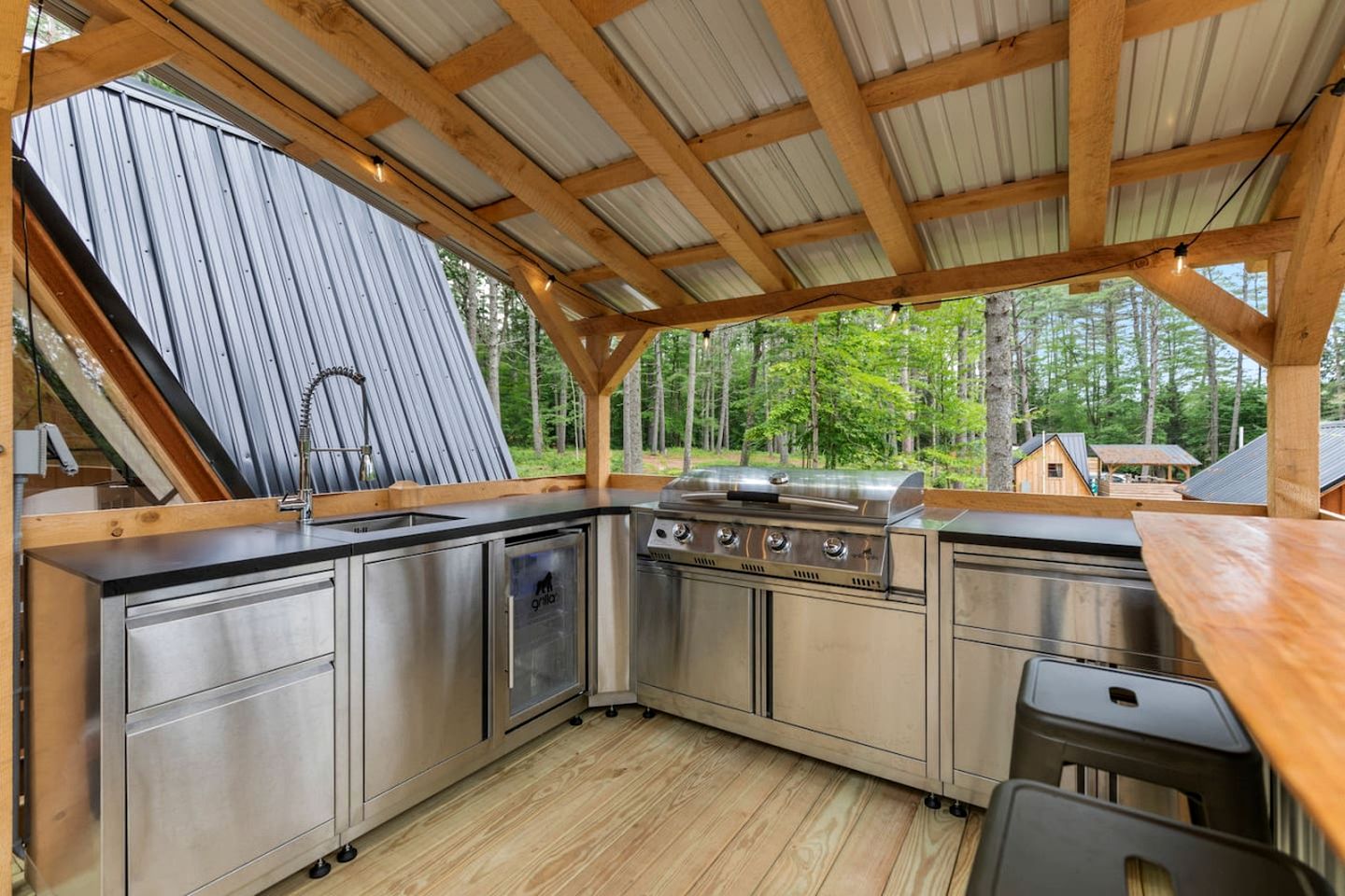 Splendid A-Frame with Outstanding Indoor and Outdoor in Maine