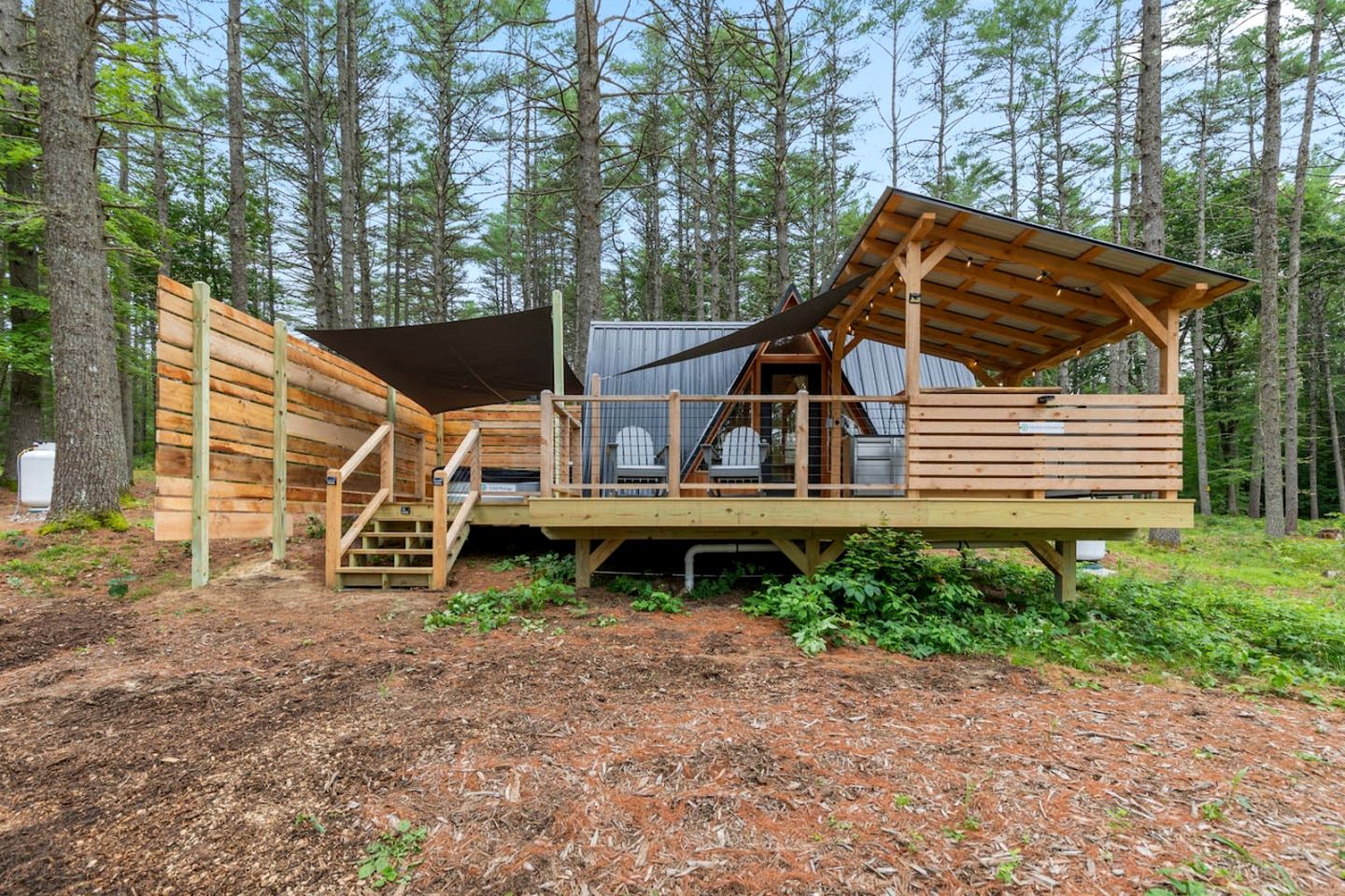 Splendid A-Frame with Outstanding Indoor and Outdoor in Maine