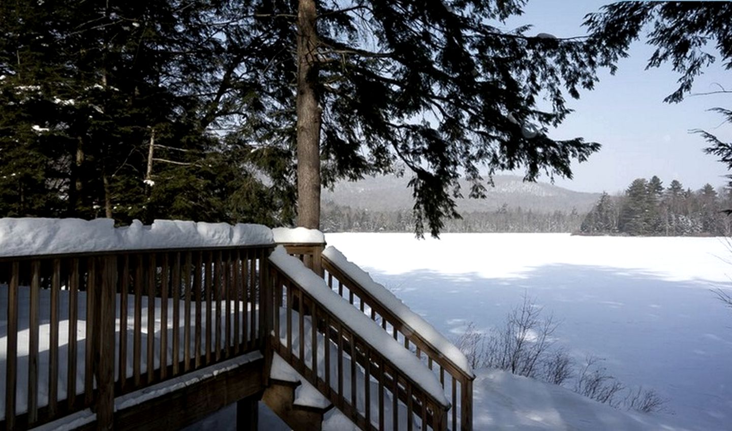 Cabin on Charley Lake Wells, New York Adirondack Lake Cabin