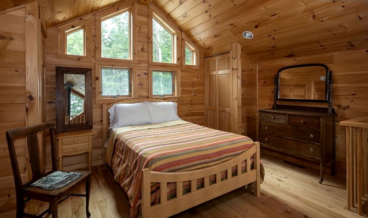 Cabin on Charley Lake Wells, New York Adirondack Lake Cabin