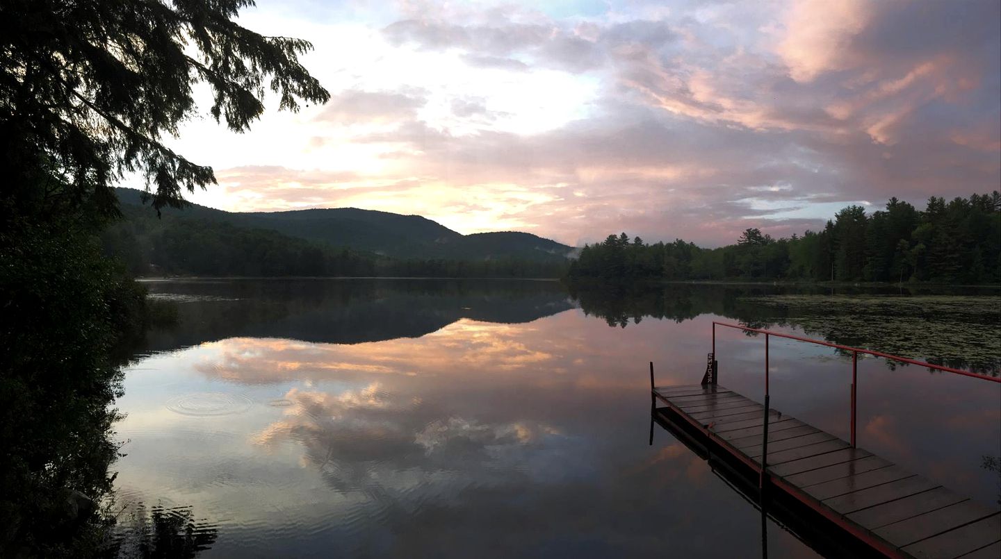 Cabin on Charley Lake Wells, New York Adirondack Lake Cabin