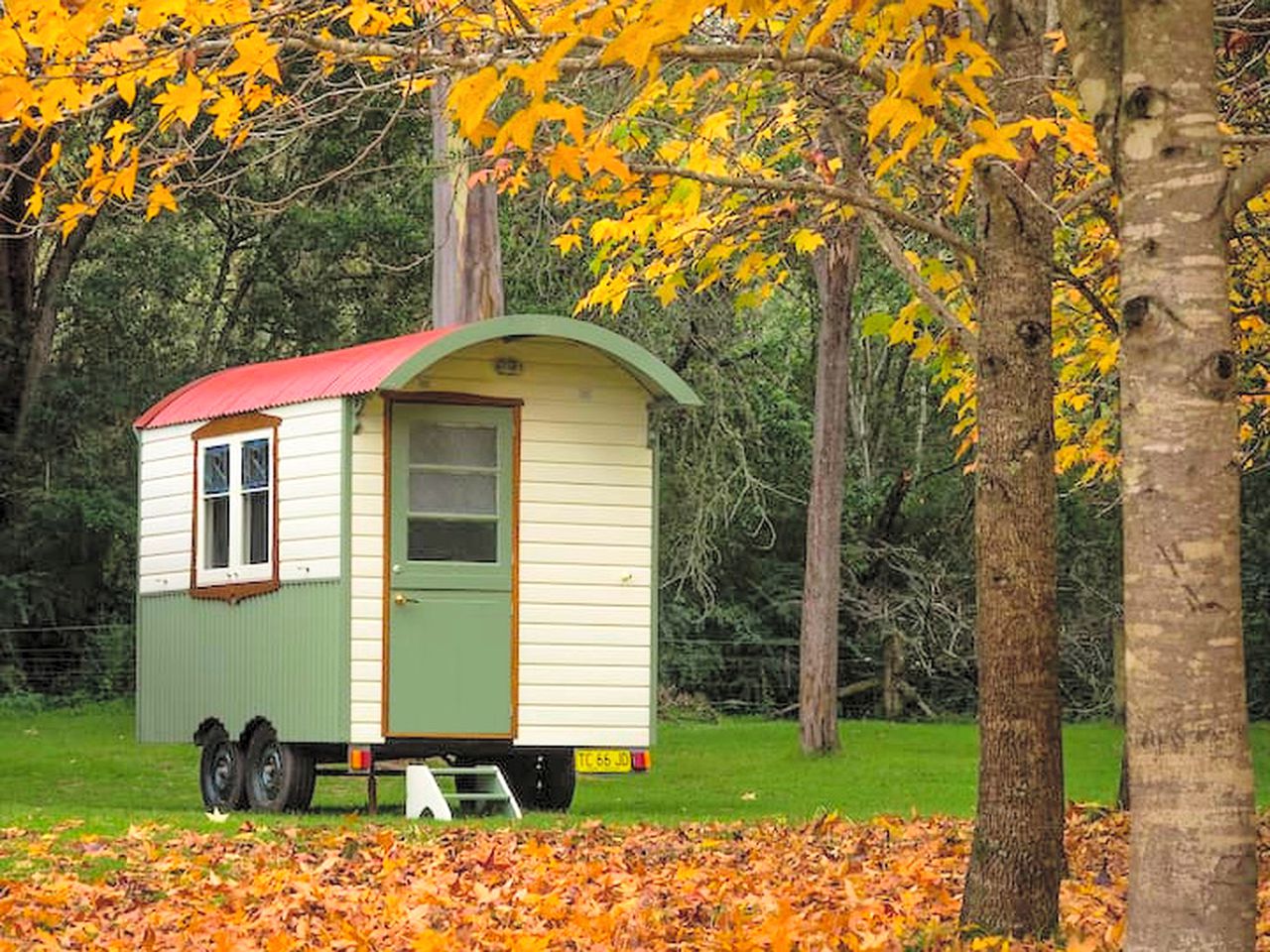 Caboose for Glamping Hunter Valley, NSW Glamping Experience