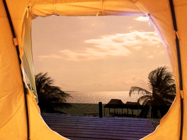 Charming Beachfront Bell Tent Rental near Cancun, Quintana Roo - Photo 3