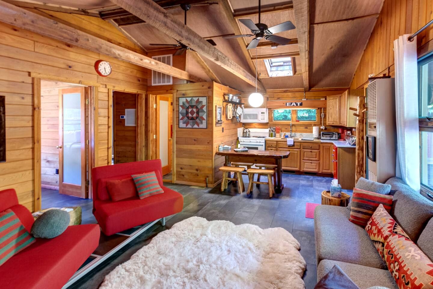 Charming Bluestone Hideaway with Sauna & Private Fire Pit in Margaretville, New York