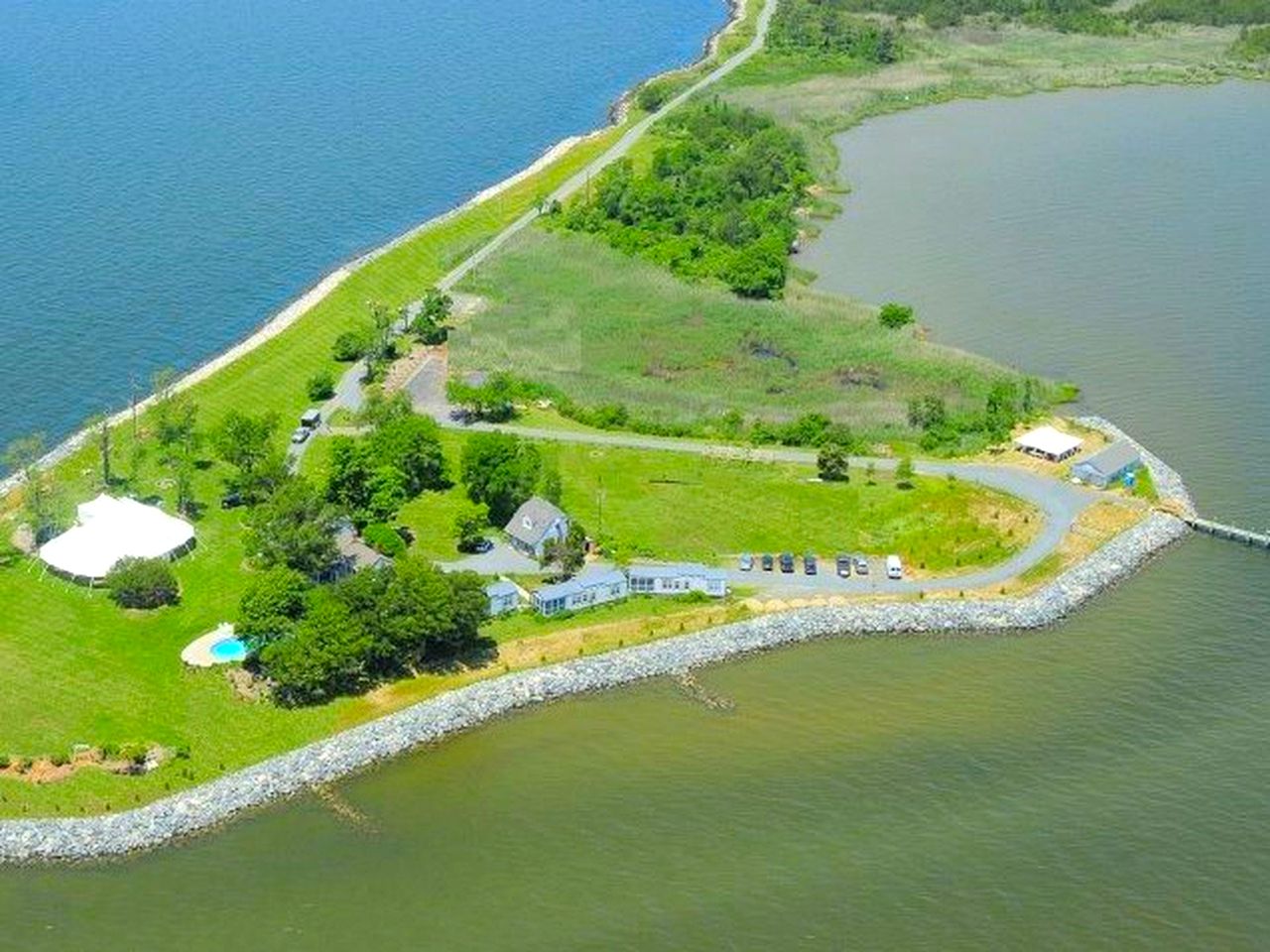 Charming Cabin Rental on Secluded Island in the Chesapeake Bay, Maryland