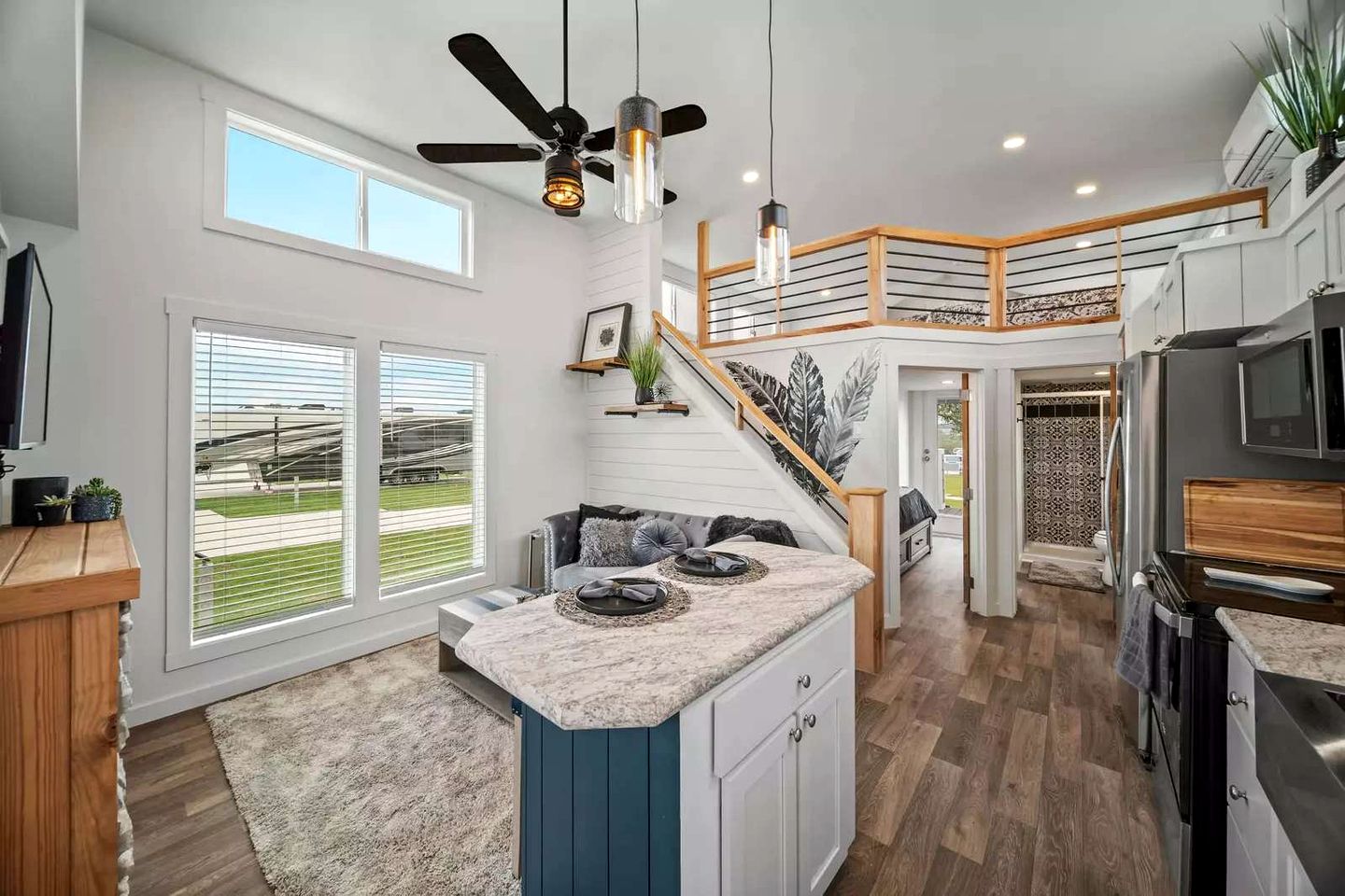 Relaxed Tiny Home Escape with Resort Amenities Near Fredericksburg, TX