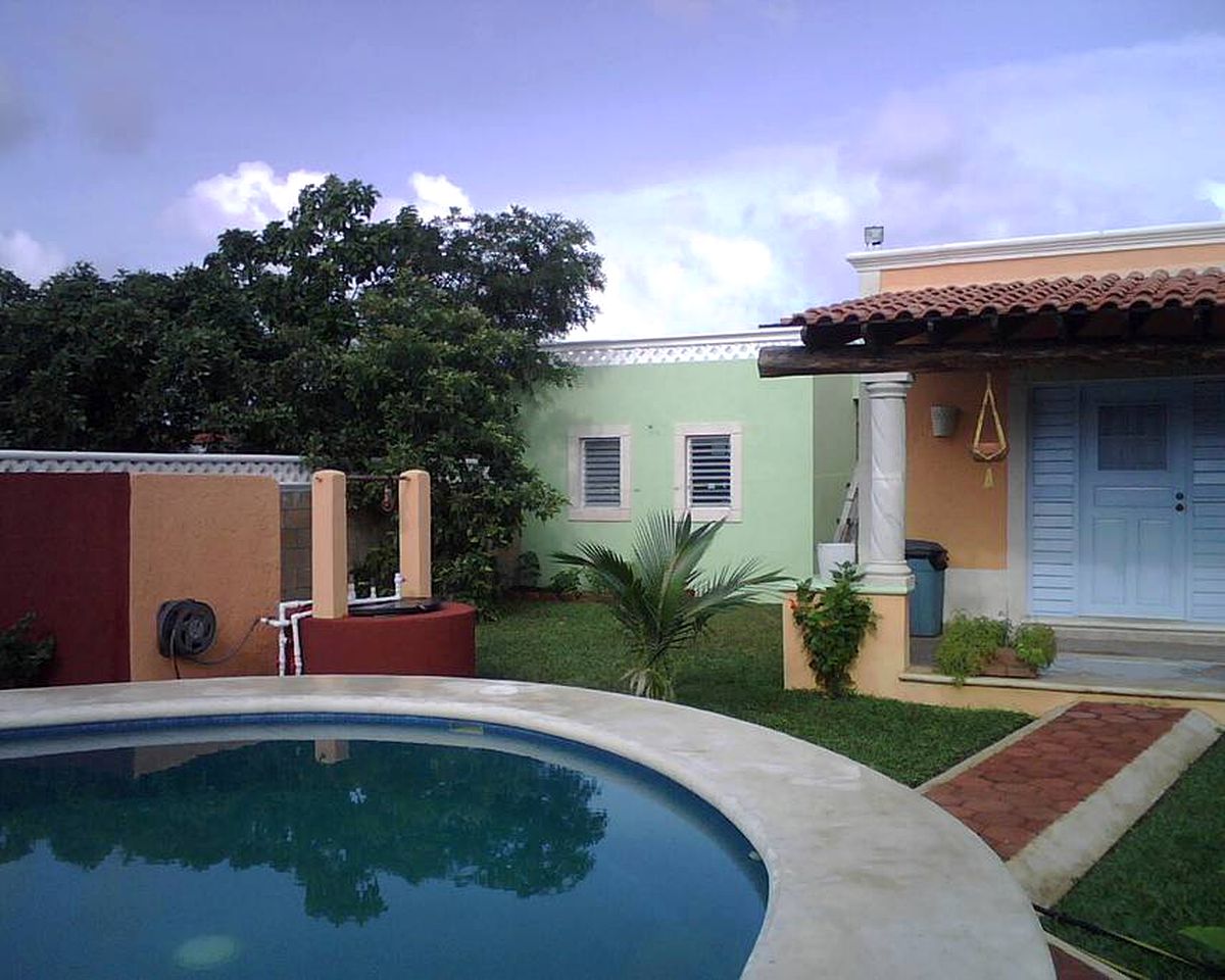 Charming Cottage Rental near the Beach on the Island of Cozumel in Mexico