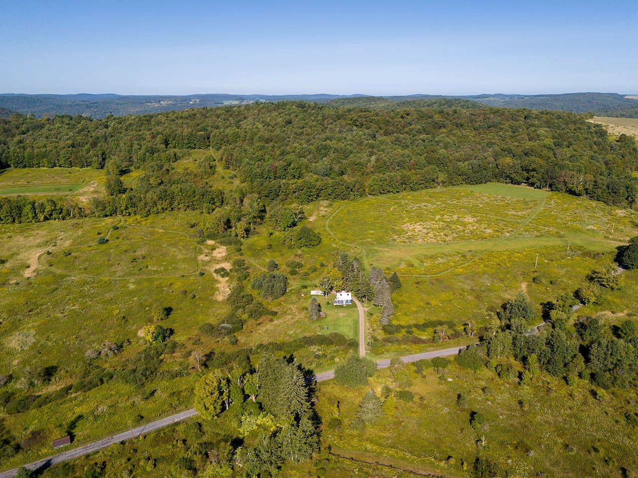 Charming Countryside Escape with Forest Trails & Cozy Comfort in Walton, New York