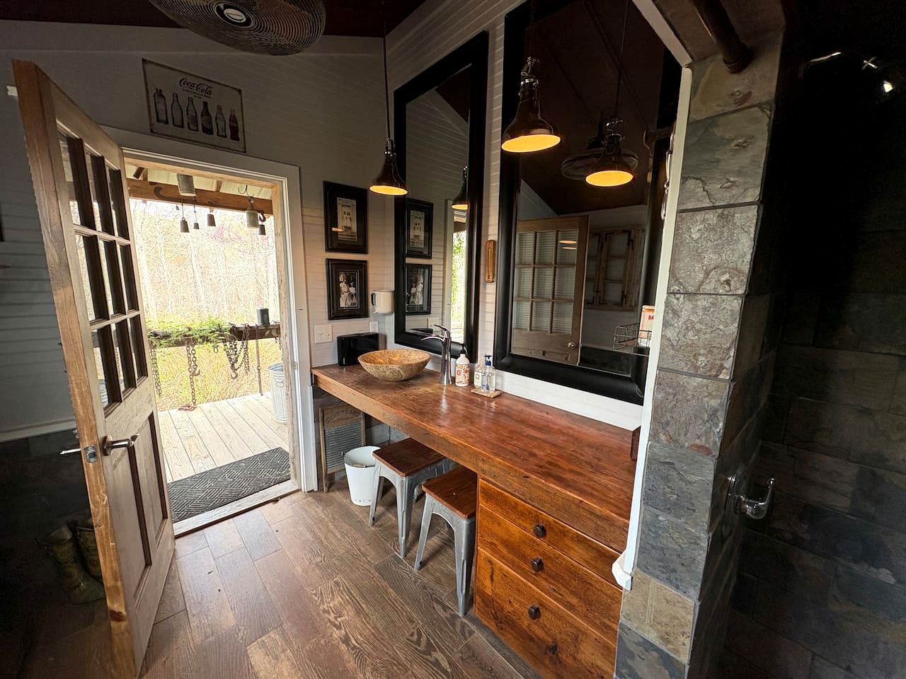 Historic Restored Tobacco Barn Retreat with Private Hot Tub near Pilot Mountain in Tobaccoville, North Carolina